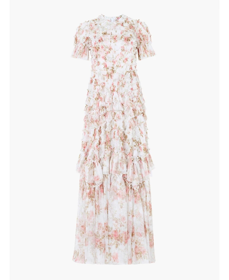Needle & Thread Women's Summer's Valentine Ruffle Gown