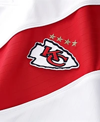Fanatics Men's White Kansas City Chiefs Football x Football Collared Fan Top