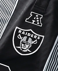 Fanatics Men's Black Las Vegas Raiders Football x Football Collared Fan Top