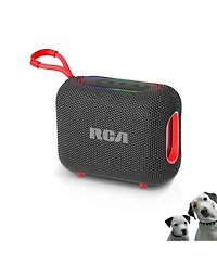 Rca Beat-33 5W Portable Bluetooth Speaker with Rgb Lights and Multiple Inputs