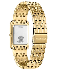 Citizen Men's Classic Gold-Tone Stainless Steel Bracelet Watch 26.5mm
