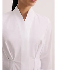 The Fold Women's Avio Cotton Blouse
