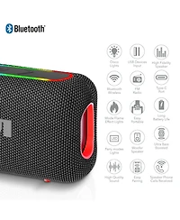 Rca Beat-44 10W Dual-Woofer Music-Reactive Rgb Lighting Wireless Speaker