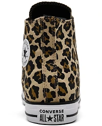 Converse Big Girls Chuck Taylor All Star Leopard Print High Top Lifestyle Sneakers from Finish Line