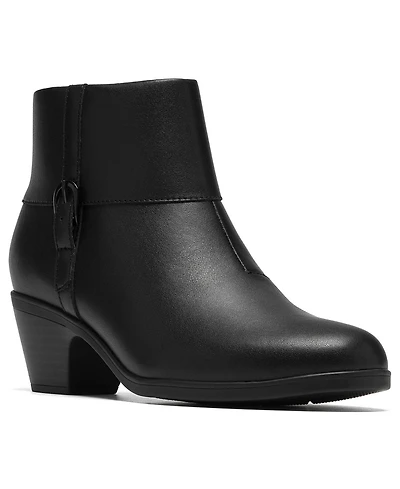 Clarks Women's Emily Block Heel Booties