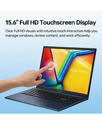 Asus Vivobook 15 Laptop 15.6" Touchscreen Intel Core 7 16GB Ram Intel Graphics 512GB Ssd Storage Windows 11 Pro 60Hz