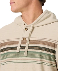 O'Neill Men's Bavaro Block Striped Hooded Poncho Hoodie