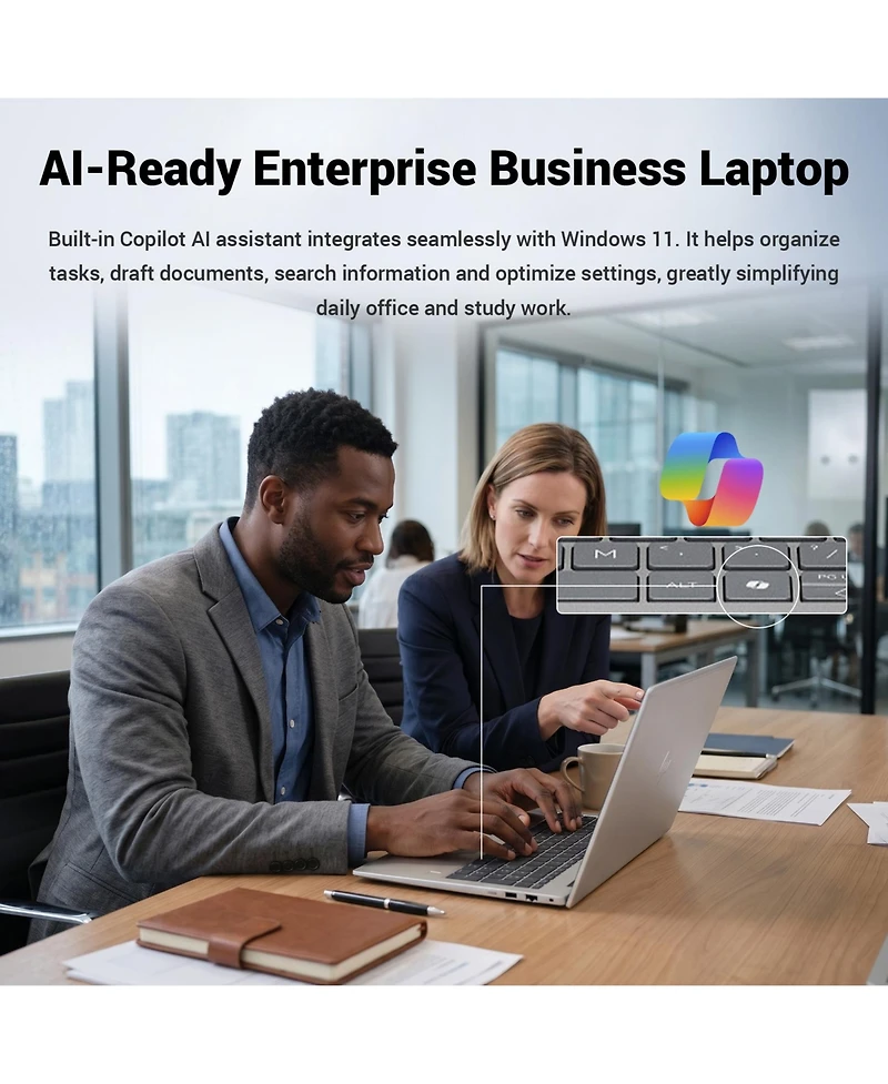 Hp EliteBook 6 16" Fhd Plus Business Laptop, Intel Core Ultra 7 255U, Intel Graphics, 64GB DDR5, 2TB Ssd, Wi-Fi 7, Win11 Pro