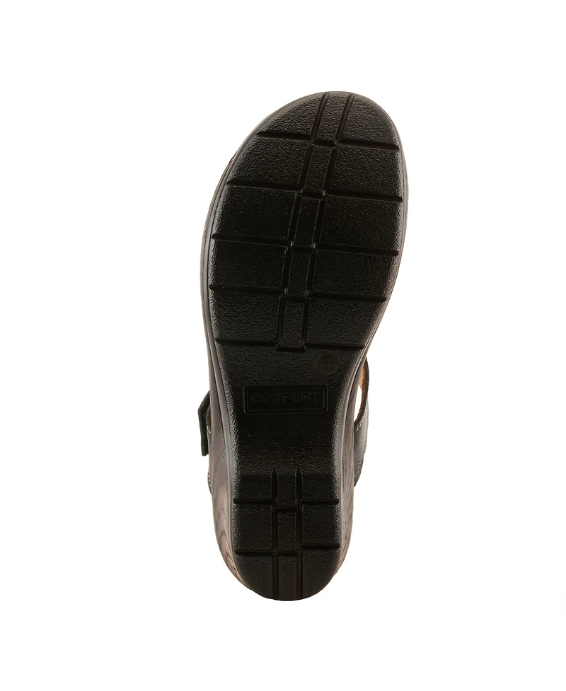 Spring Step Women's Saphique Slides with Cushioned Insole