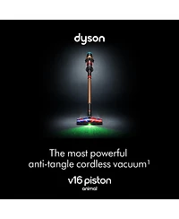 Dyson V16 Piston Animal + Auto-Empty Dok cordless vacuum | Black/Copper