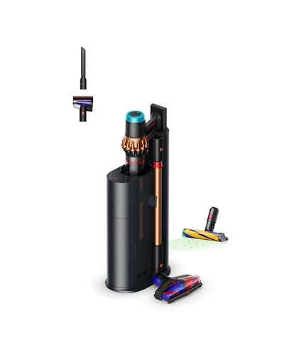 Dyson V16 Piston Animal + Auto-Empty Dok cordless vacuum | Black/Copper