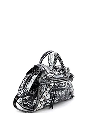 Pre-Owned Balenciaga Medium Neo Cagole Graffiti City Bag Leather