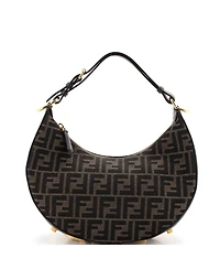 Pre-Owned Fendi Small Fendigraphy Bag Zucca Canvas