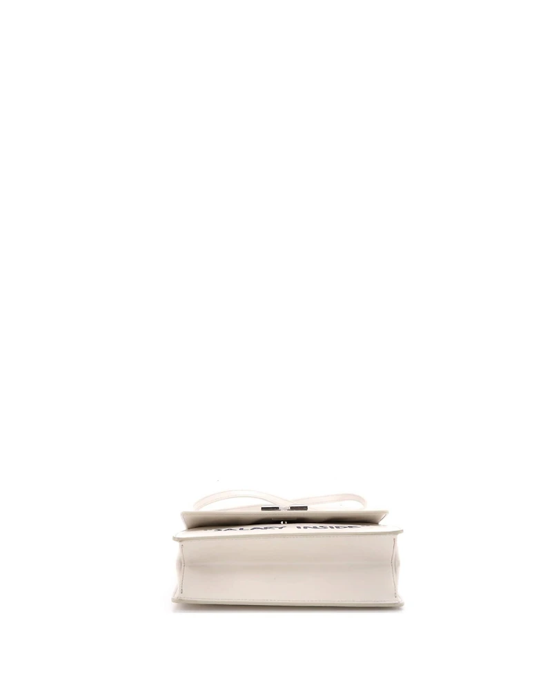 Pre-Owned Off White Jitney 1.4 Bag Printed Leather