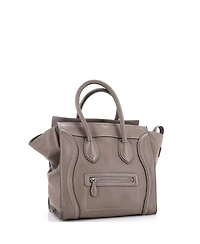 Pre-Owned Celine Mini Luggage Bag Grainy Leather