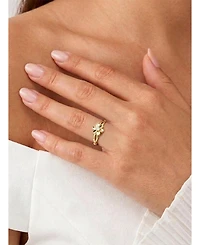 Devata Daisy Flower Ring 14K Gold
