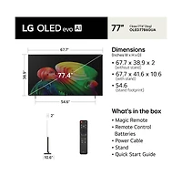 Lg B6 Series 4K Oled evo Ai Smart webOS Tv