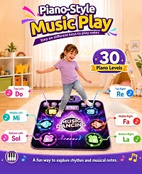 Sugift Interactive Bluetooth Dance Mat for Kids, Ages 3+