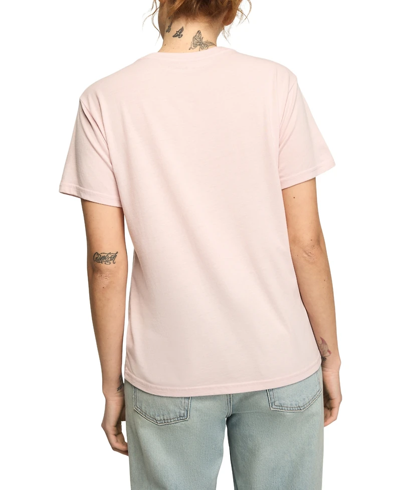 Lucky Brand Women's Floral Frames Boyfriend T-Shirt