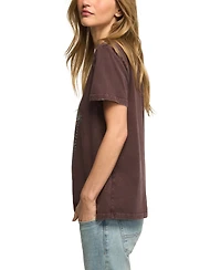 Lucky Brand Women's Western Hamsa Classic Crew Graphic T-Shirt