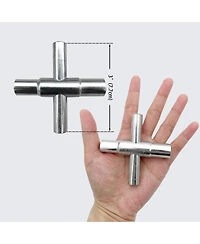 Xdovet 4 Way Sillcock Key Wrench Set Water Utility