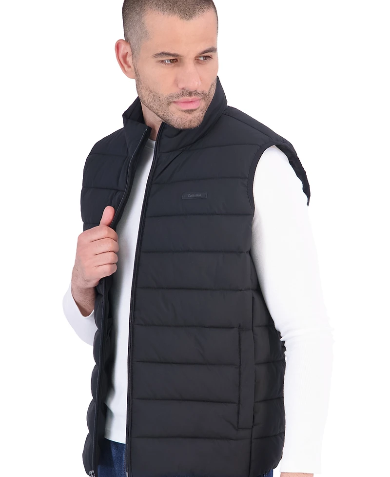 Calvin Klein Men's Quilted Puffer Stretch Vest