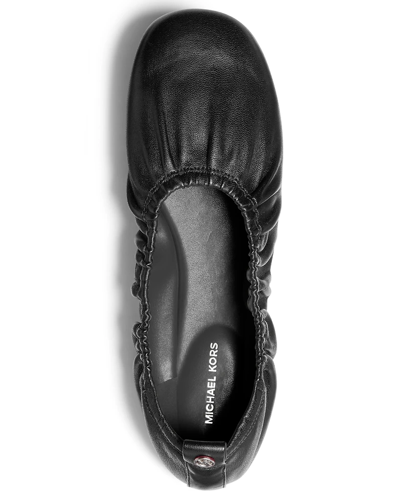 Michael Kors Women's Bri Ruched Ballet Flats