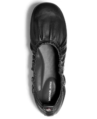 Michael Kors Women's Bri Ruched Ballet Flats