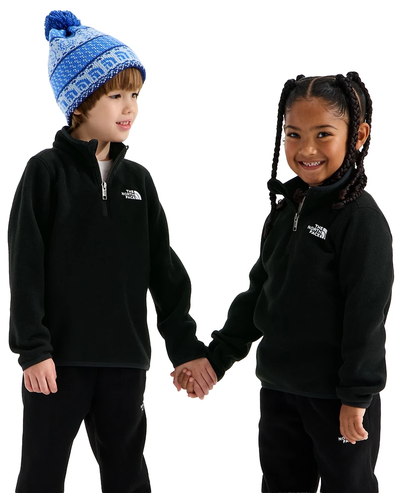 The North Face Boys' and Girls' 2T-7 Glacier Quarter-Zip Top Pants, 2-Piece Set