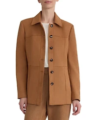 Jones New York Women's Long-Sleeve Suede Jacket