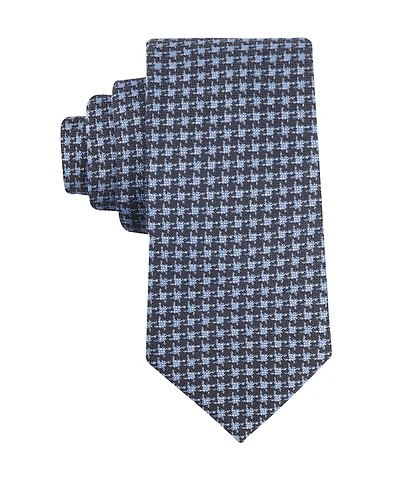 Tommy Hilfiger Men's Pioneer Houndstooth Classic Tie