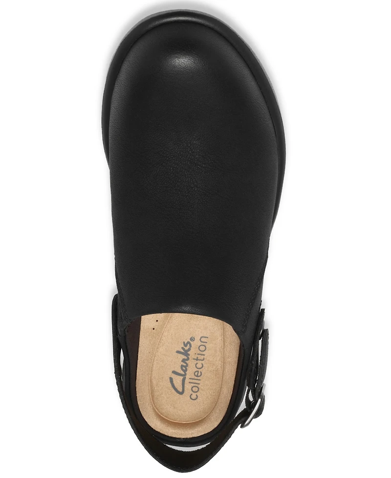 Clarks Collection Women's Kynnzie Round Toe Mule Pumps