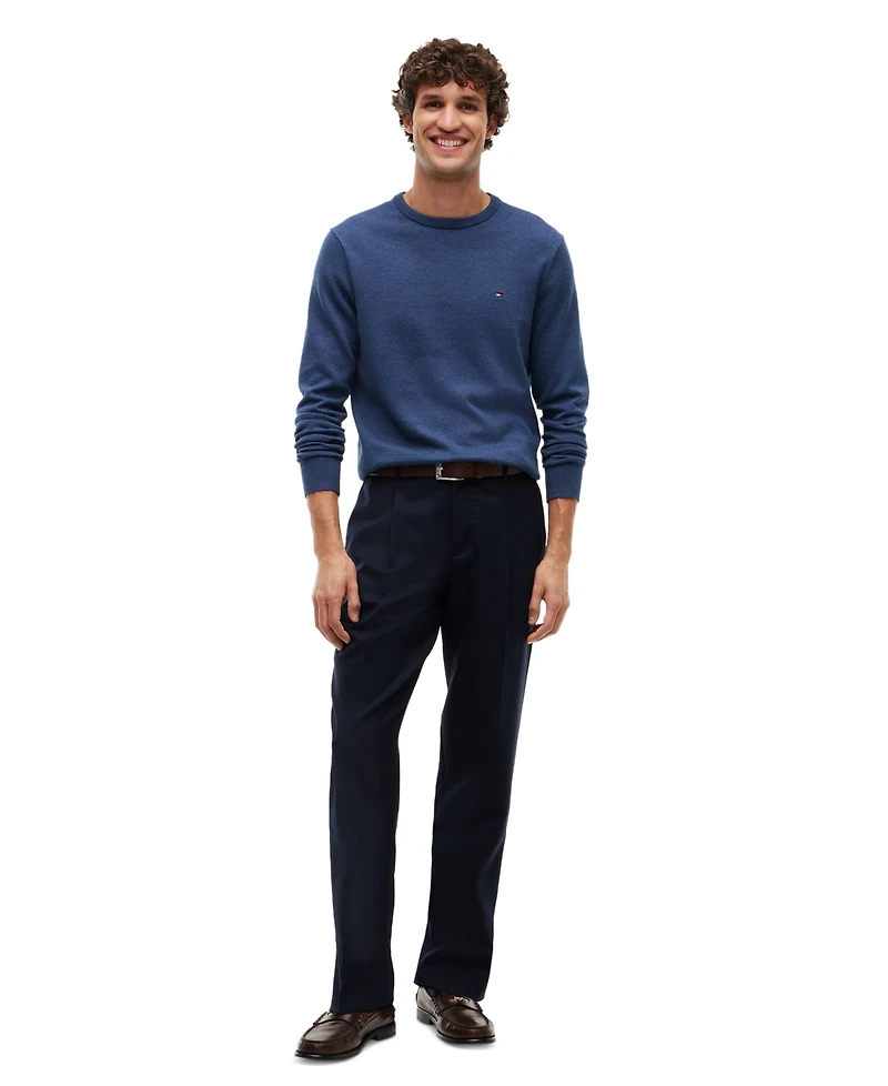Tommy Hilfiger Men's Essential Cotton Crewneck Sweater