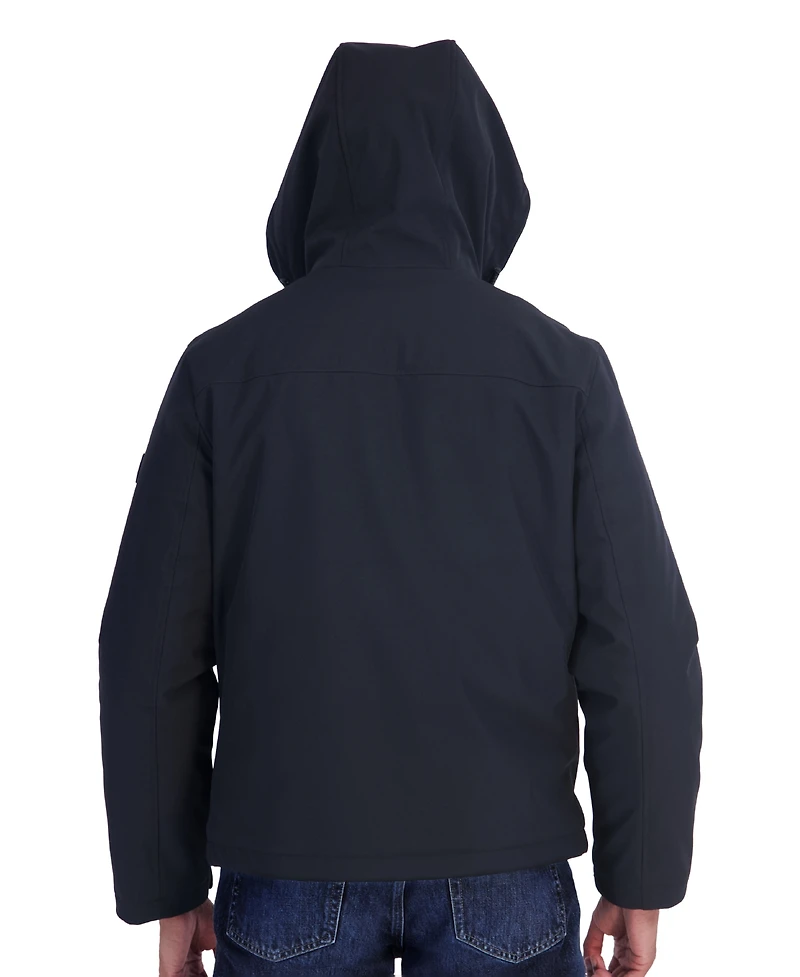 Tommy Hilfiger Men's Open Bottom Soft Shell Bib Jacket