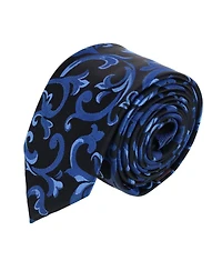 Trafalgar Men's Christian the Romantic Brocade Silk Necktie and Pocket Square Bundle