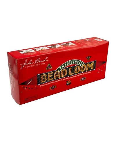 John Bead Light-Weight Metal Bead Loom Kit for Jewelry Making Bead Weaving