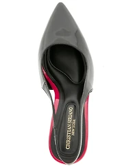 Christian Siriano Women's Bekky Two Tone Sling Back Pump