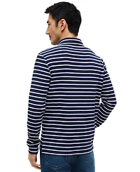 Tommy Hilfiger Men's Waffle Stripe Polo Shirt