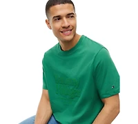Tommy Hilfiger Men's Front Text Seasonal Graphic T-Shirt