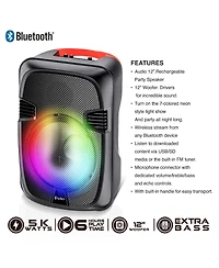 Toptech Al-1202 Portable Bluetooth Karaoke Speaker