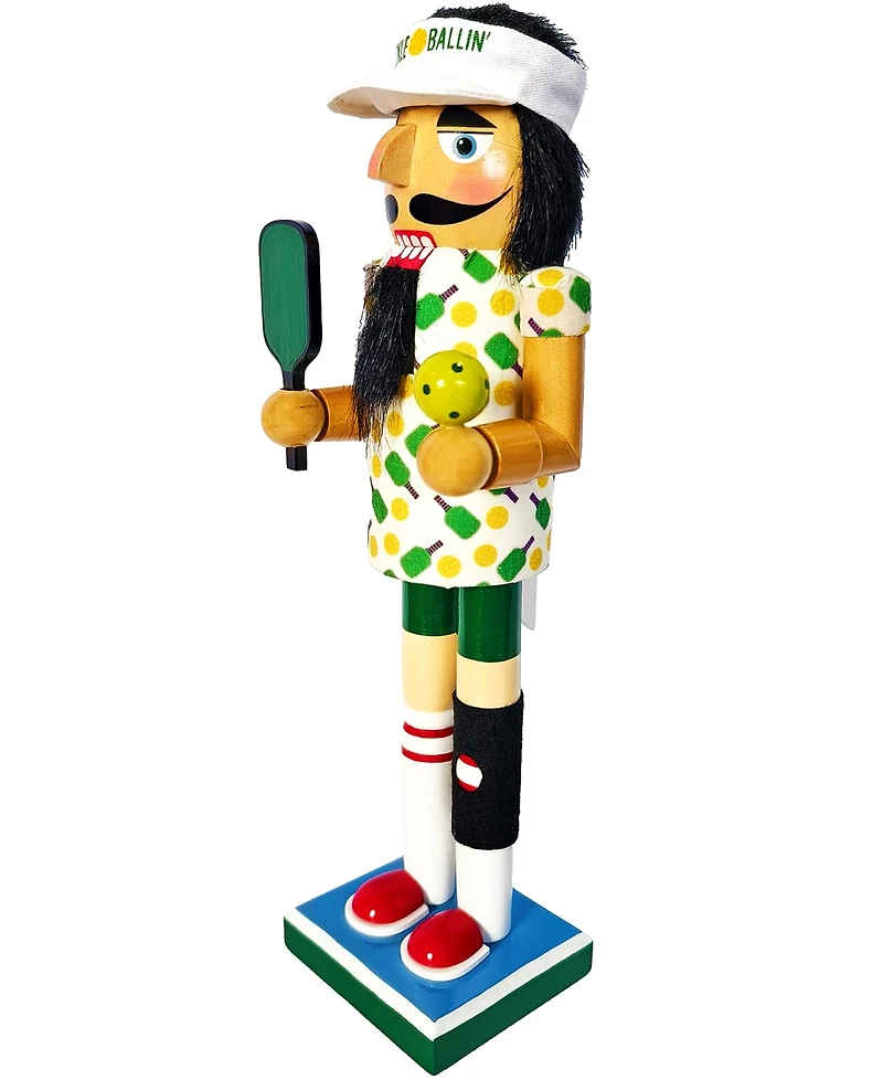 Santa's Workshop 14" Pickleball Nutcracker