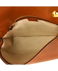 Pre-Owned Gucci Medium Blondie Nm Top Handle Bag Canvas with Leather