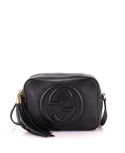 Pre-Owned Gucci Small Soho Disco Crossbody Bag Leather