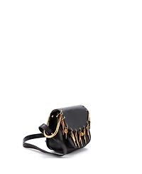 Pre-Owned Chloe Mini Charm Hudson Bag Leather