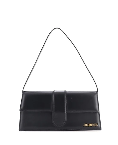 Pre-Owned Jacquemus Long Le Bambino Flap Shoulder Bag Leather