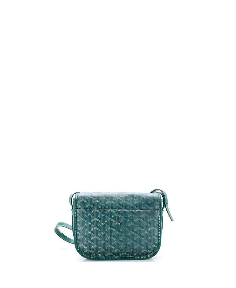 Pre-Owned Goyard Pm Belvedere Messenger Bag Coated Canvas