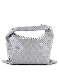 Pre-Owned Bottega Veneta Large Hop Hobo Intrecciato Leather