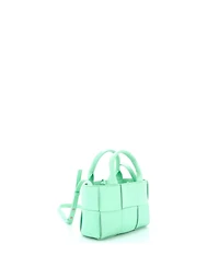 Pre-Owned Bottega Veneta Candy Arco Tote Maxi Intrecciato Leather