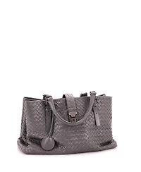 Pre-Owned Bottega Veneta Medium Roma Bag Intrecciato Nappa