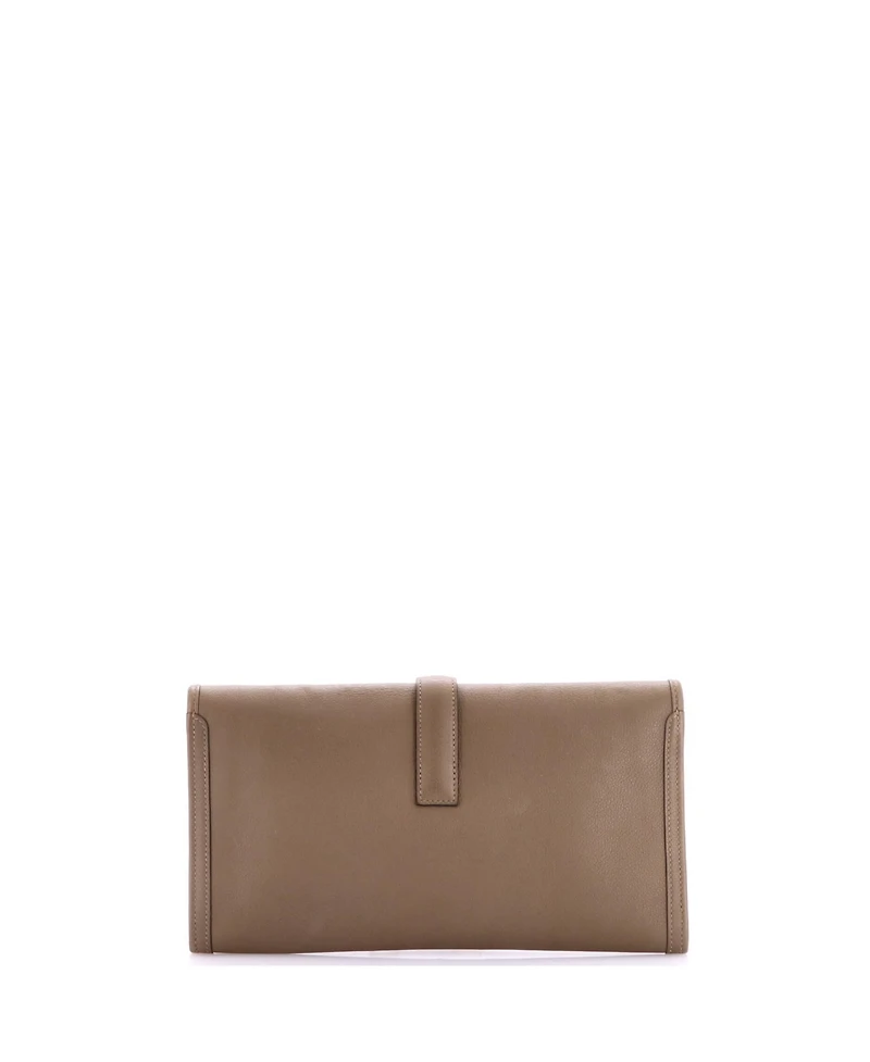 Pre-Owned HERMES 29 Jige Elan Clutch Evercolor